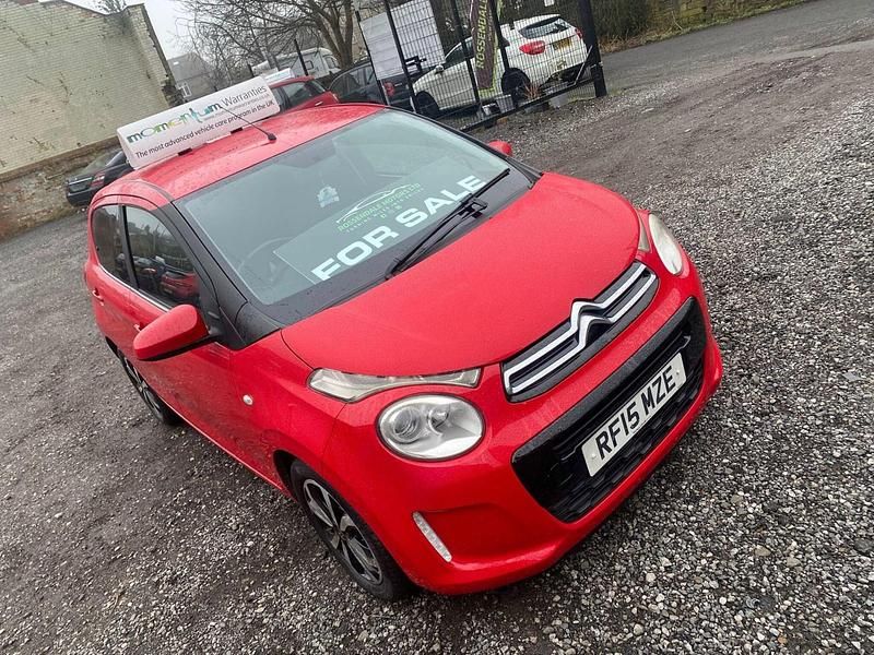 Used Citroën C1 Flair 82 HP (60 kW) 2015 Red Hatchback