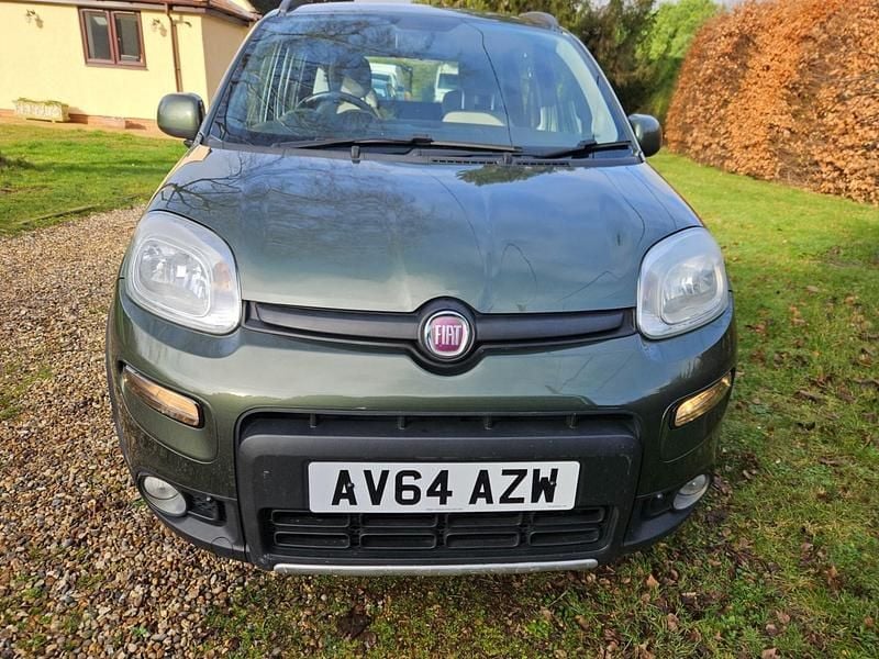 Used Fiat Panda 4x4 75 HP (55 kW) 2014 Green Hatchback