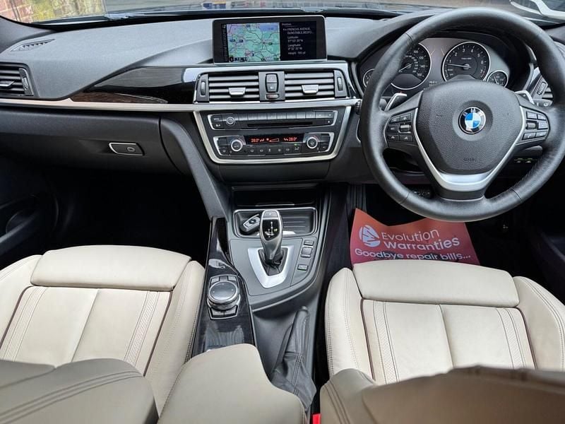 Used BMW 335 Luxury Line 2014 Blue Sedan