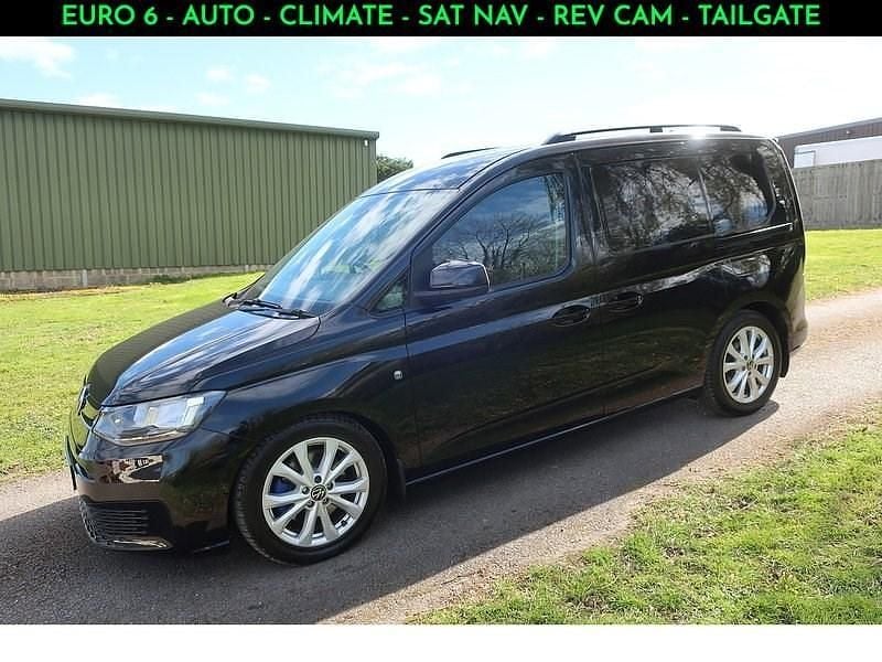 Used VW Caddy Pro 122 HP (89 kW) 2021 Black MPV