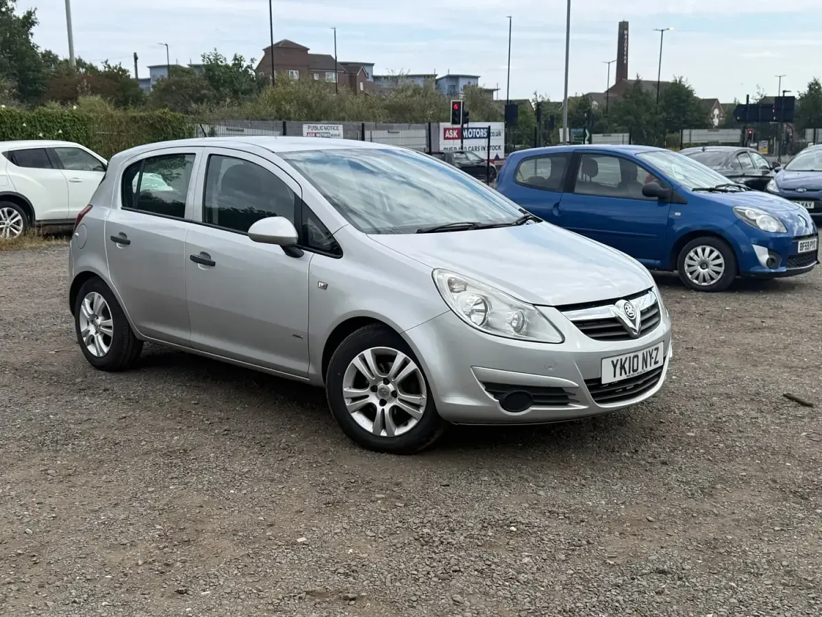 Used Vauxhall Corsa Active 2010 Silver Hatchback