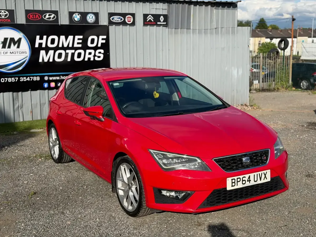 Used Seat Leon FR 150 HP (110 kW) 2015 Red Hatchback
