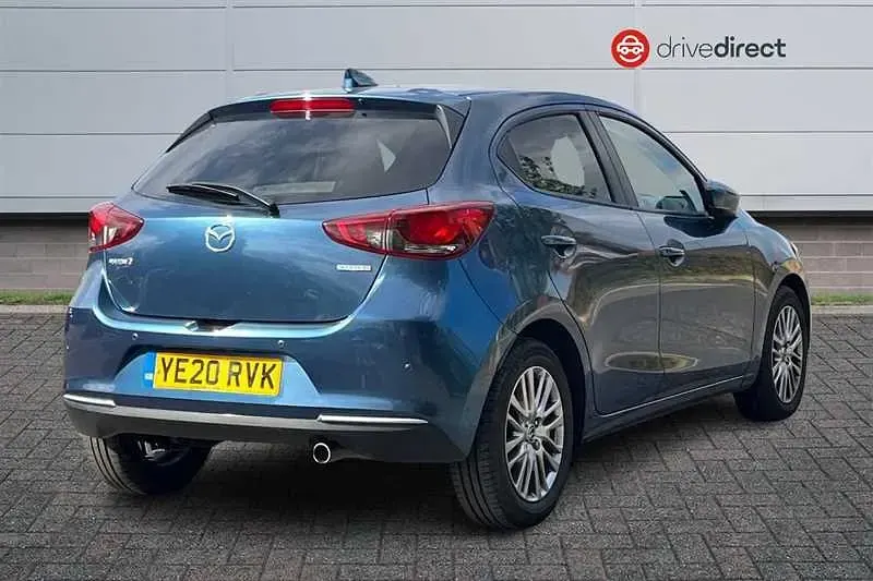 Used Mazda 2 Inclusive 2020 Blue Hatchback