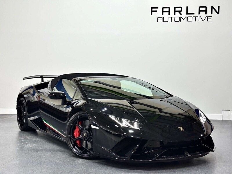 Black Used 2019 Lamborghini Huracán Cabriolet | £259,000 - Image 1/4