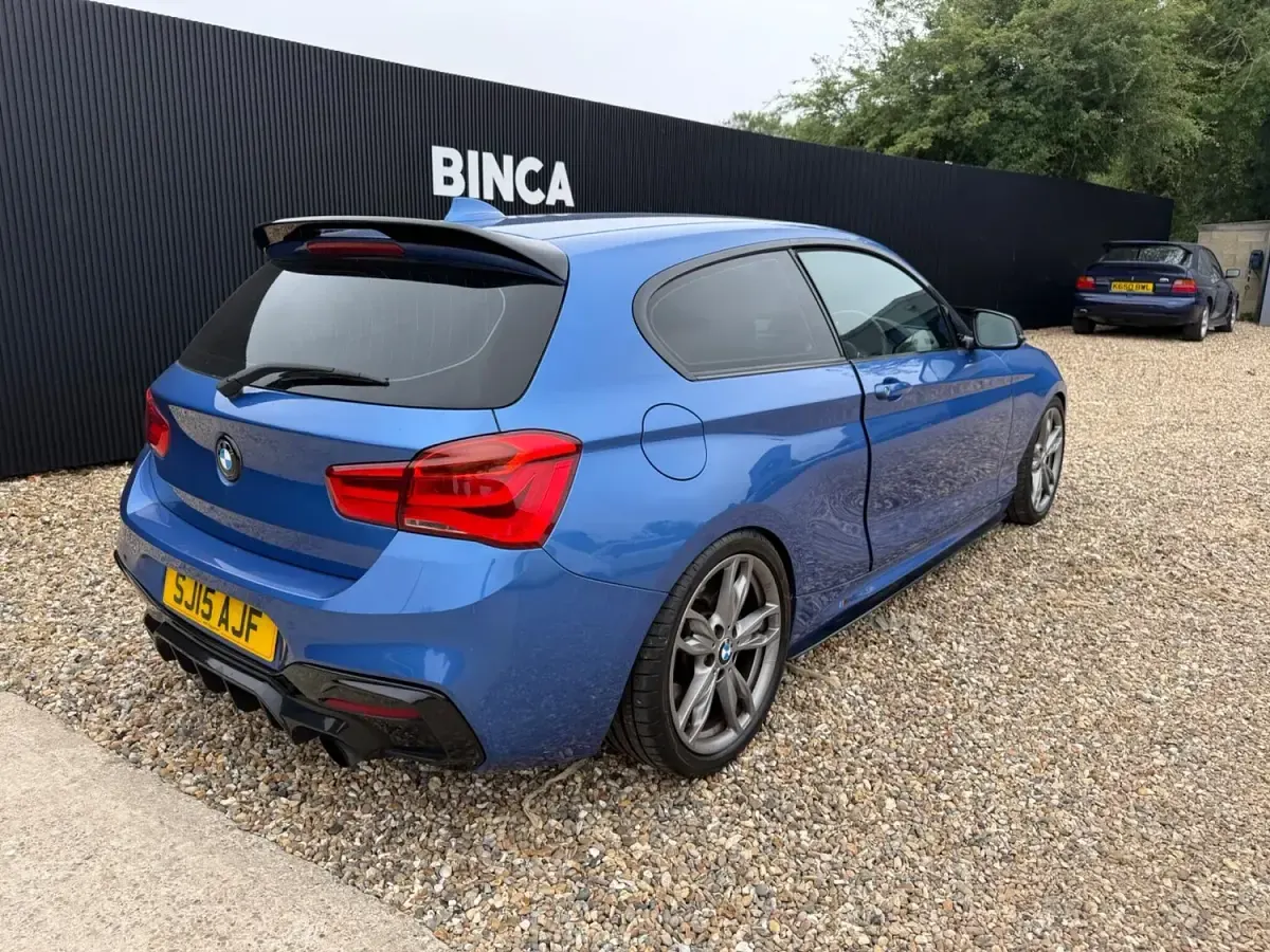 Used BMW M135 Performance 326 HP (239 kW) 2015 Blue Hatchback