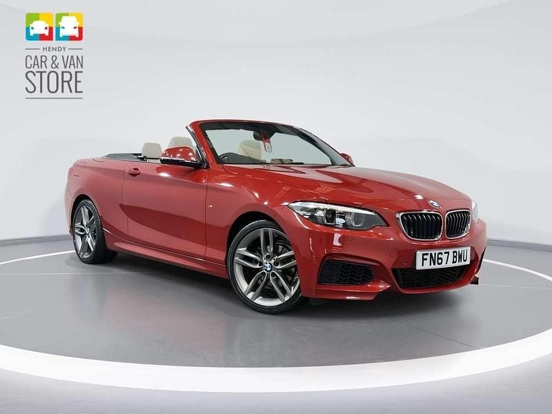 Red Used 2017 BMW 218 M Sport Cabriolet | £16,999 (Expensive) - Image 1/4