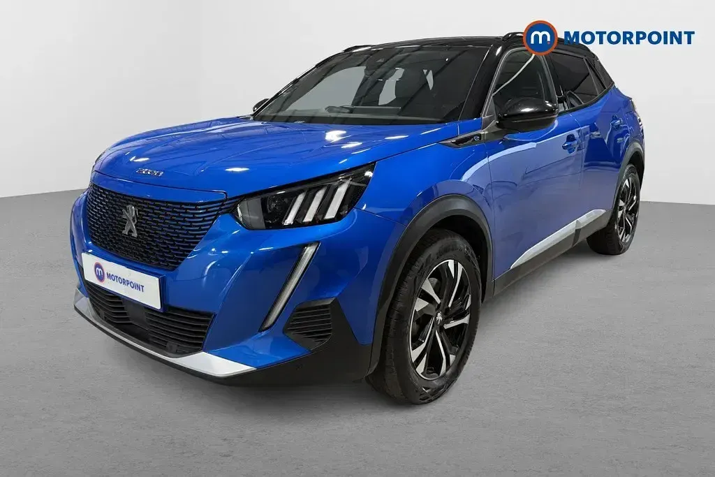 Gebraucht Peugeot e-2008 GTi 100 kW (136 PS) 2023 Blau SUV