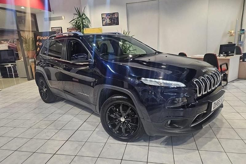 Blue Used 2016 Jeep Cherokee Limited SUV | £6,493 (Fair price) - Image 1/1