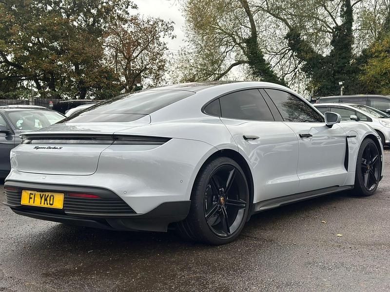 Used Porsche Taycan Performance Package 319 kW (435 HP) 2022 Grey Sedan