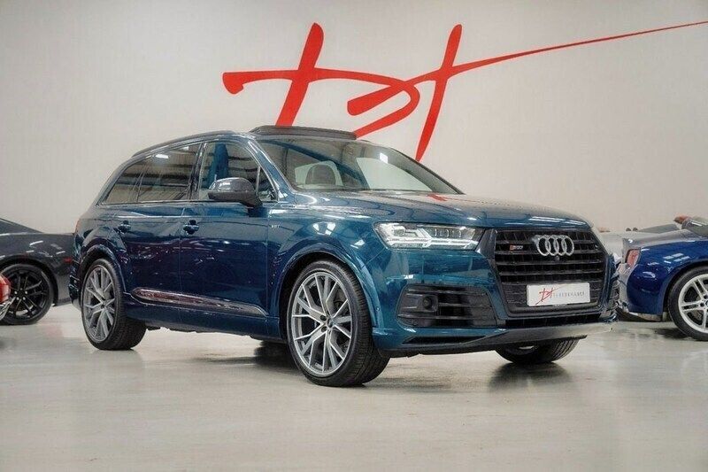 Blue Used 2018 Audi SQ7 Advanced SUV | £41,950 (Fair price) - Image 1/4