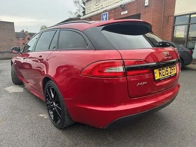 Used Jaguar XF R-Sport 2015 Red Estate