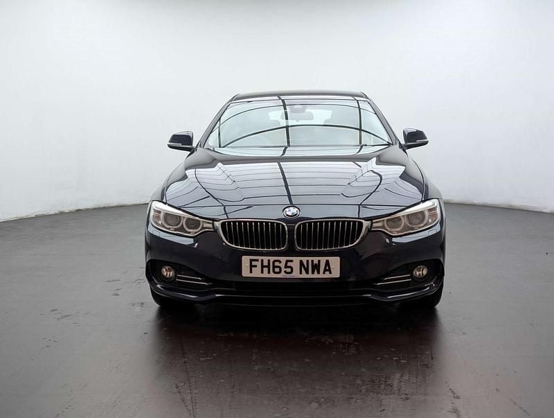 Used BMW 420 Luxury Line 184 HP (135 kW) 2015 Blue Coupe