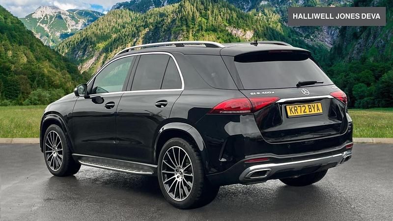 Used Mercedes GLE400 AMG line 2023 Black Estate