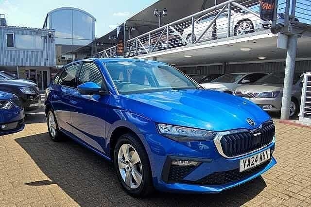 Blue Used 2024 Skoda Scala SE Hatchback | £16,980 (Fair price) - Image 1/4