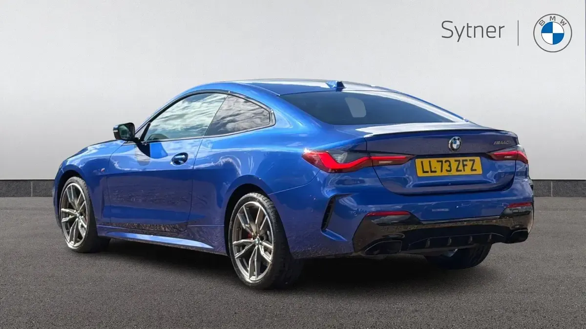 Used BMW M440 M Sport 369 HP (271 kW) 2023 Blue Sedan