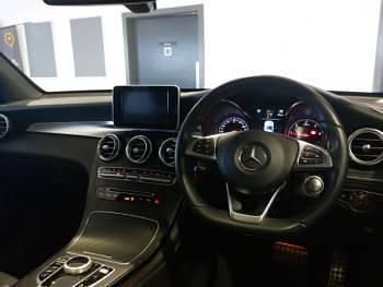 Used Mercedes GLC220 AMG Line Premium 170 HP (125 kW) 2018 Grey SUV