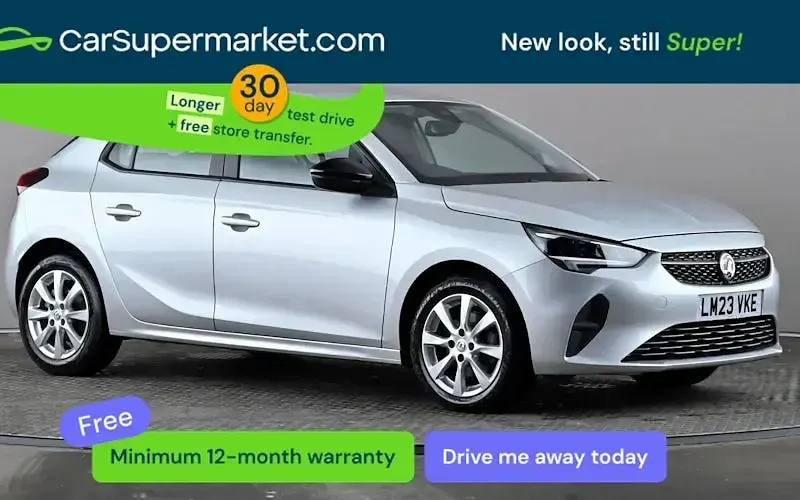 Second-hand Vauxhall Corsa Design Edition 101 CP (74 kW) 2023 Hatchback