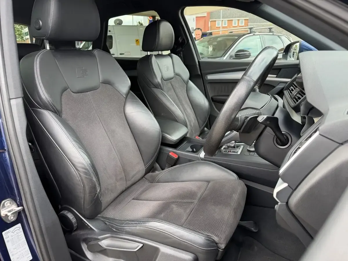 Used Audi Q5 S-Line 252 HP (185 kW) 2017 Blue SUV