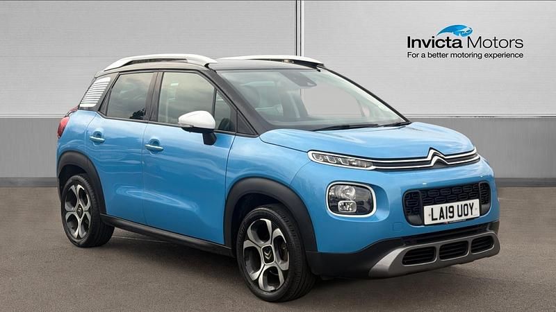 Used Citroën C3 Aircross Flair 130 HP (95 kW) 2019 Breathing blue metallic SUV
