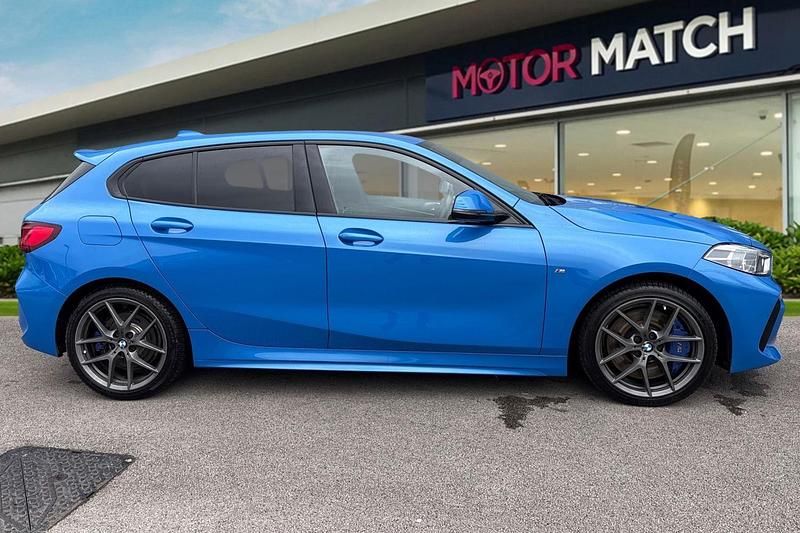 Used BMW 120 M Sport 190 HP (139 kW) 2020 Blue Hatchback