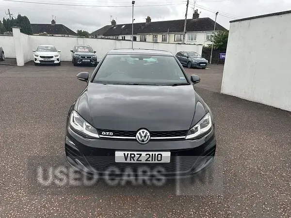 Used VW Golf VII GTD 184 HP (135 kW) 2018 Black Hatchback