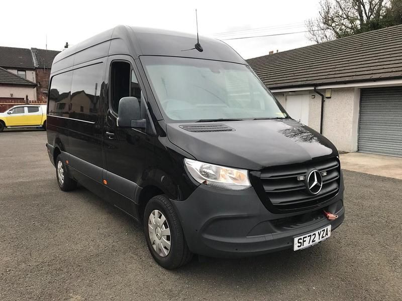 Black Used 2022 Mercedes Sprinter Premium Van | £19,995 (Fair price) - Image 1/4