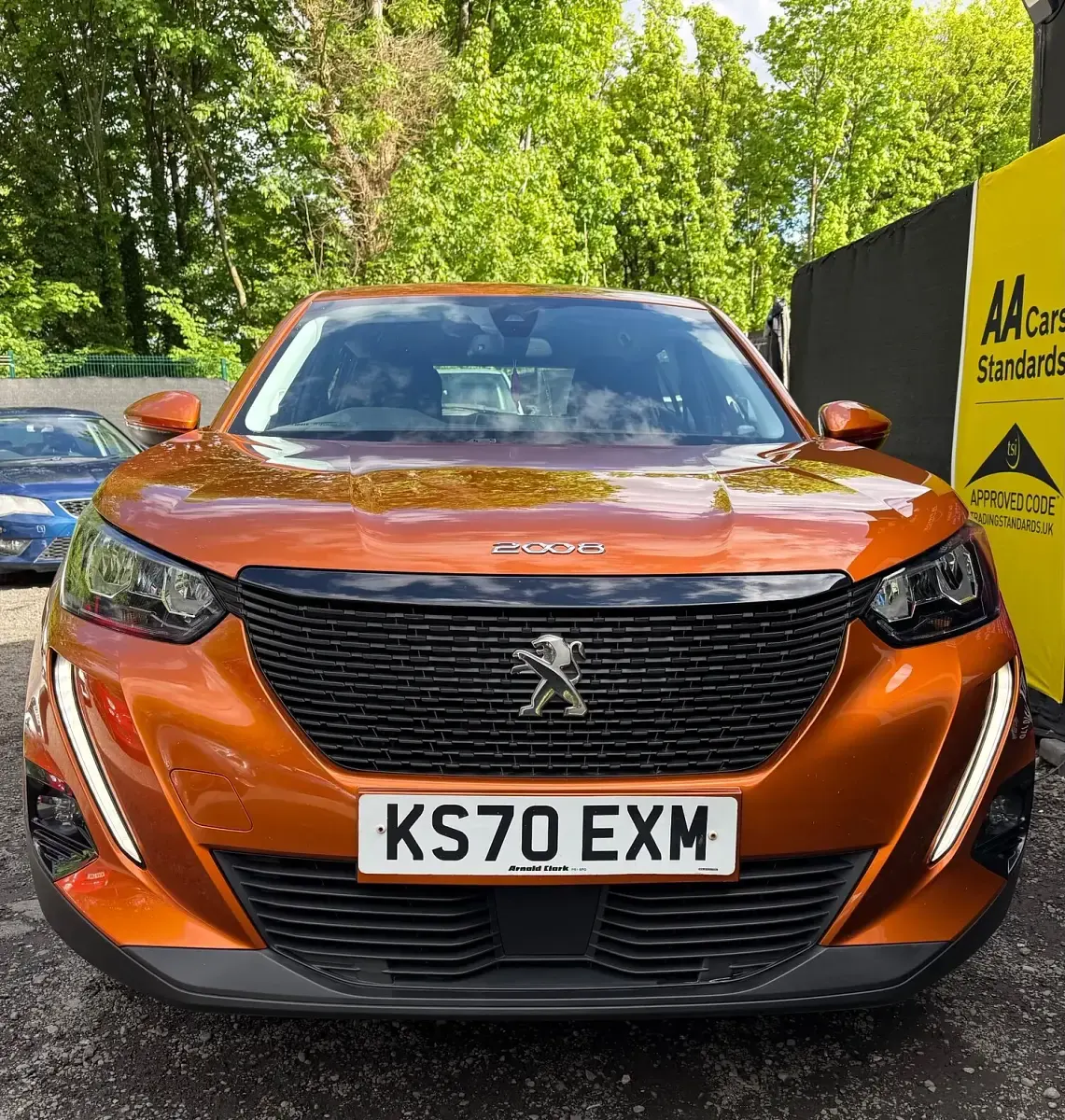 Used Peugeot 2008 Active Premium 2020 Orange SUV