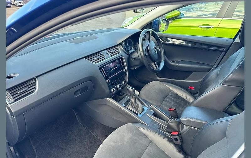 Used Skoda Octavia SE L 147 HP (108 kW) 2019 Blue Hatchback