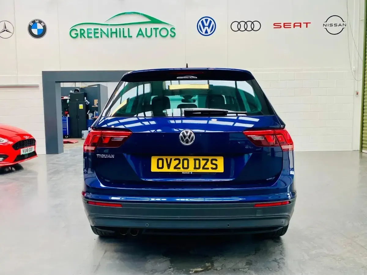 Używany VW Tiguan Match 150 KM (110 kW) 2020 Niebieski SUV