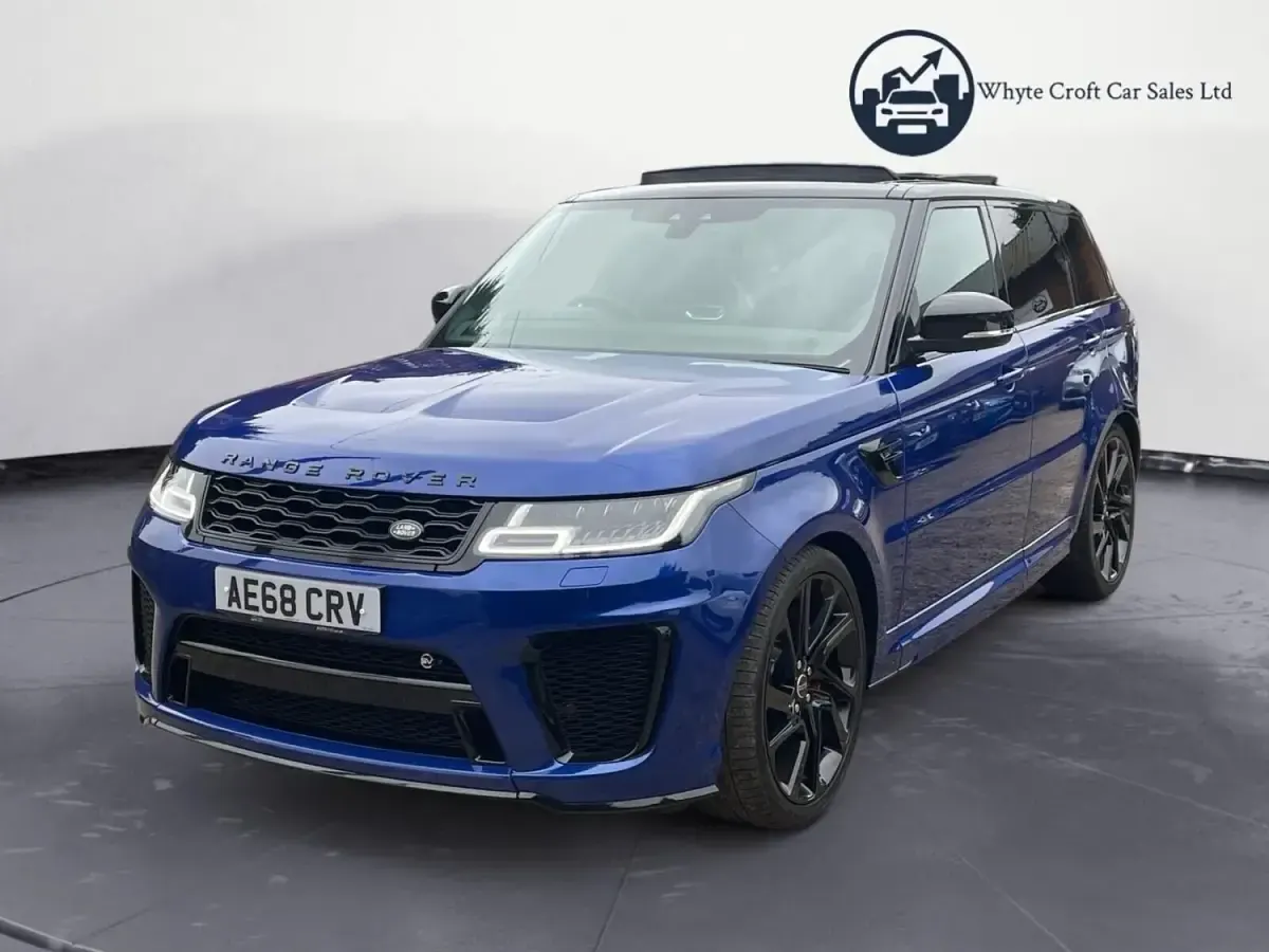 Second-hand Land Rover Range Rover Sport SVR 2018 Albastru SUV