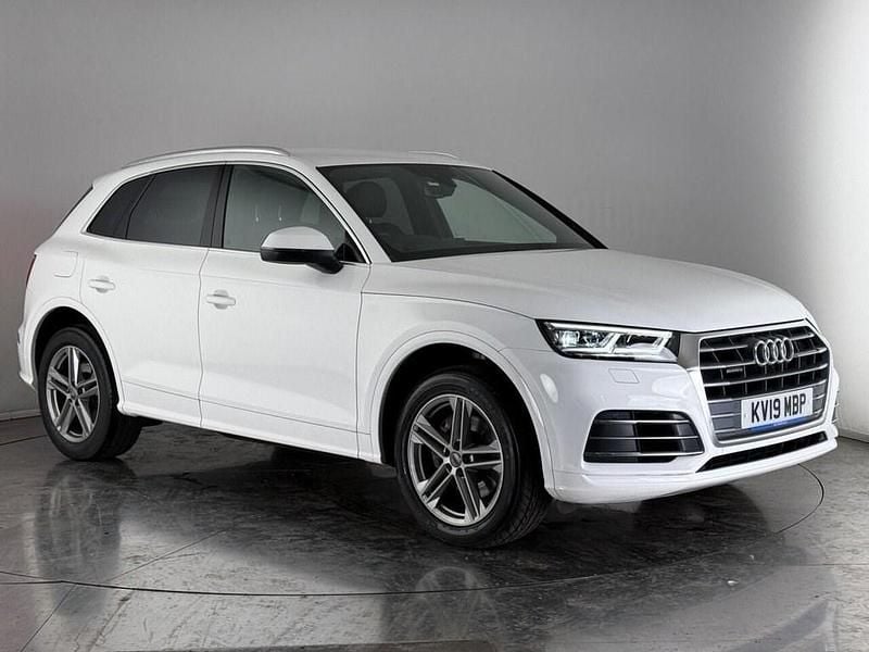 White Used 2019 Audi Q5 S-Line SUV | £23,250 (Fair price) - Image 1/3