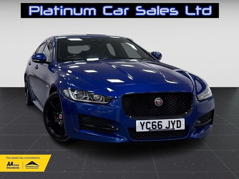 Blue Used 2016 Jaguar XE R-Sport Sedan | £9,995 (Expensive) - Image 1/4