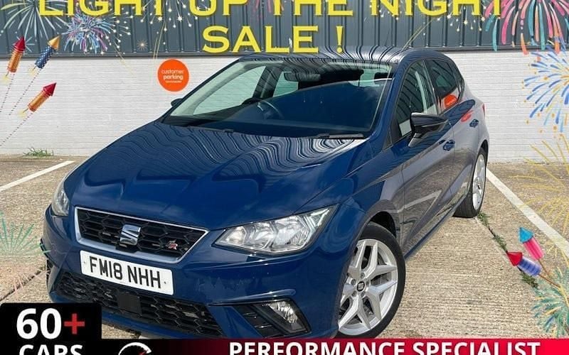 Blue Used 2018 Seat Ibiza FR Hatchback | £8,500 (Good price) - Image 1/2
