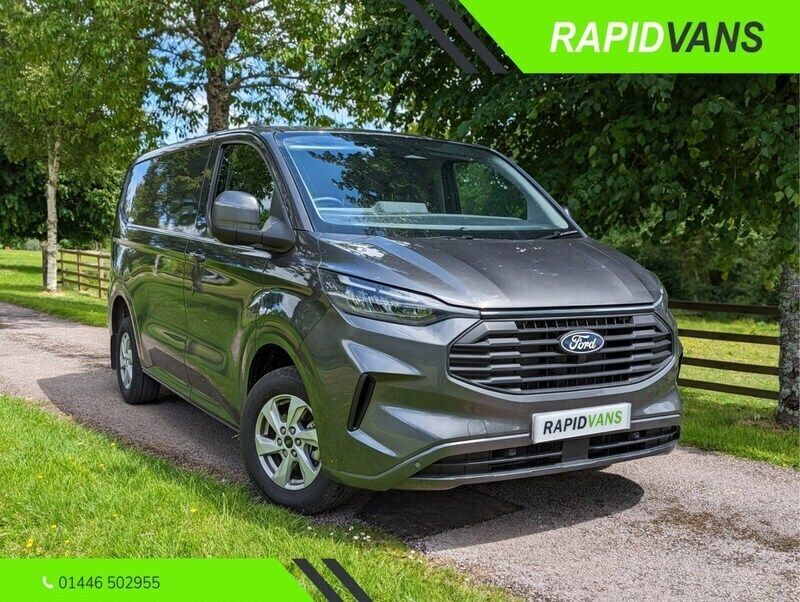 Magnetic grey New 2024 Ford Transit Custom Limited Van | £27,925 (Good price) - Image 1/4