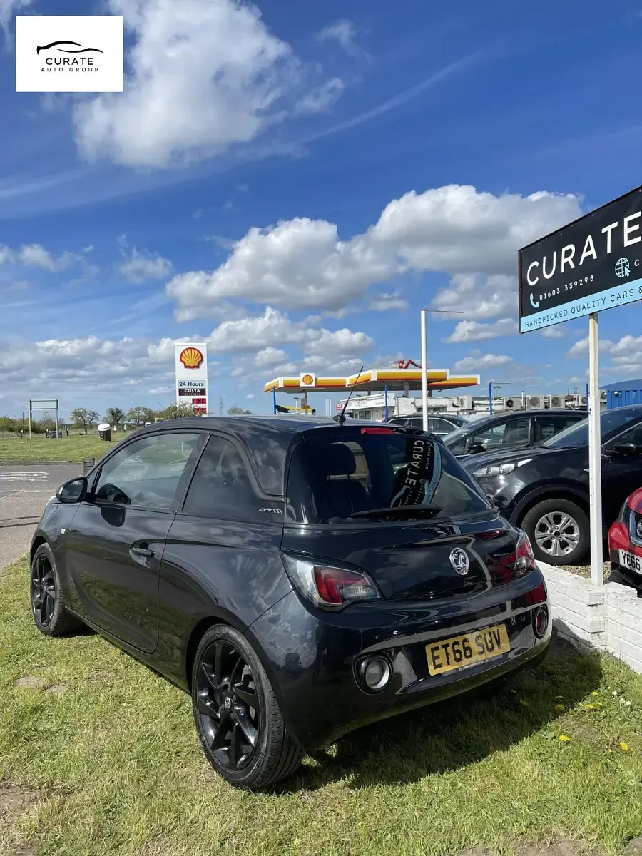 Used Vauxhall Adam S 70 HP (51 kW) 2017 Black Hatchback