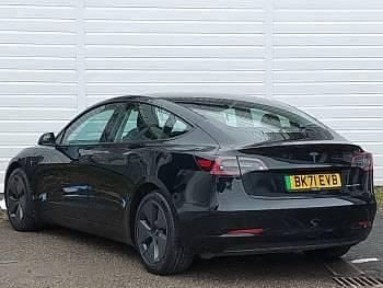 Used Tesla Model 3 Long Range AWD 11 kW (15 HP) 2021 Black Sedan