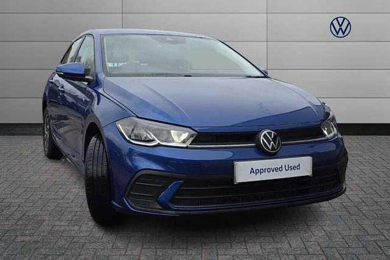 Blue Used 2022 VW Polo Life Hatchback | £15,672 (Fair price) - Image 1/4