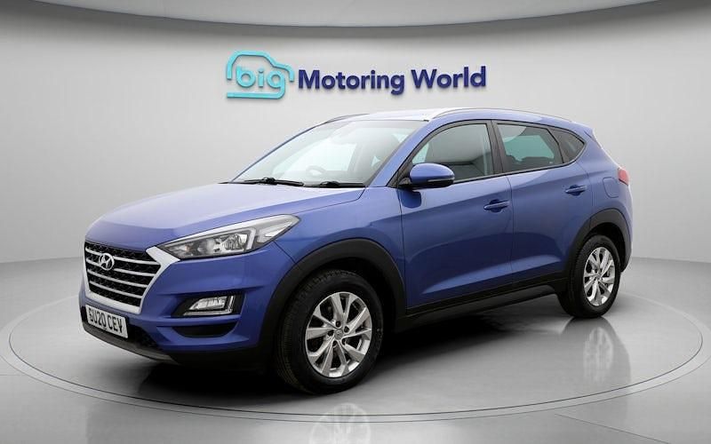 Used Hyundai Tucson SE 177 HP (130 kW) 2020 Blue SUV