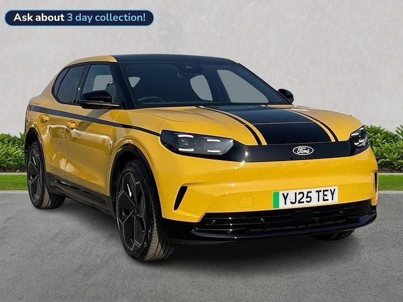 Yellow Used 2025 Ford Capri Premium Hatchback | £41,999 - Image 1/4