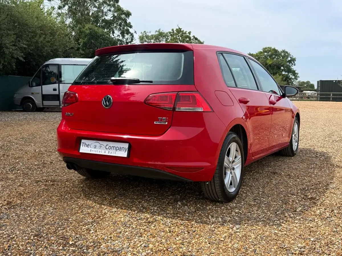 Used VW Golf VII Match 2015 Red Hatchback