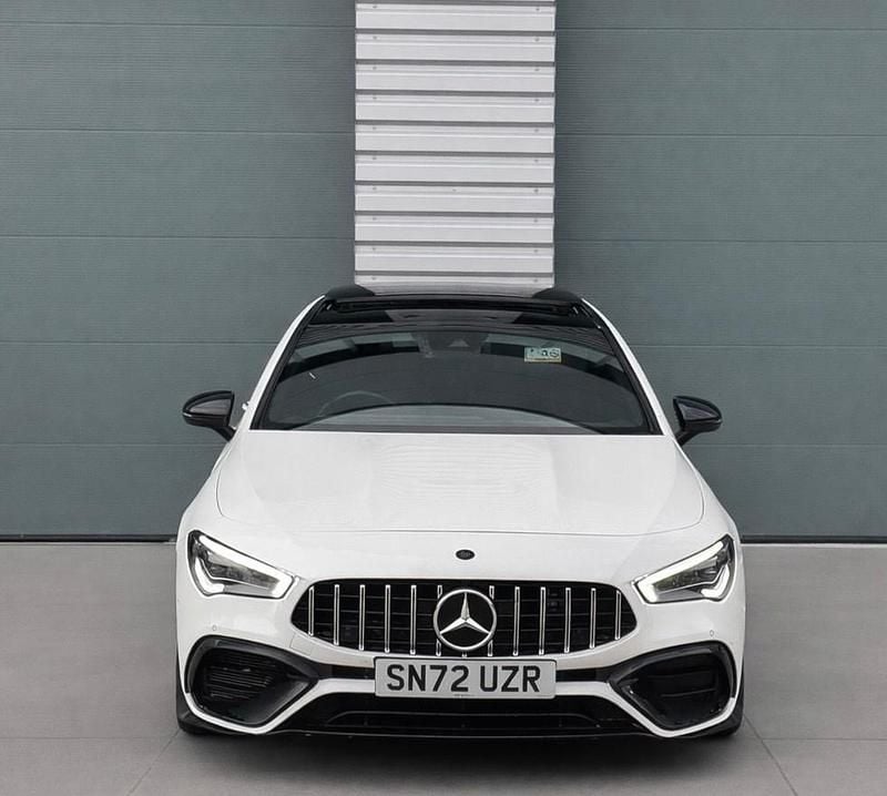 Used Mercedes CLA250e AMG Line Premium Plus 2022 White Sedan