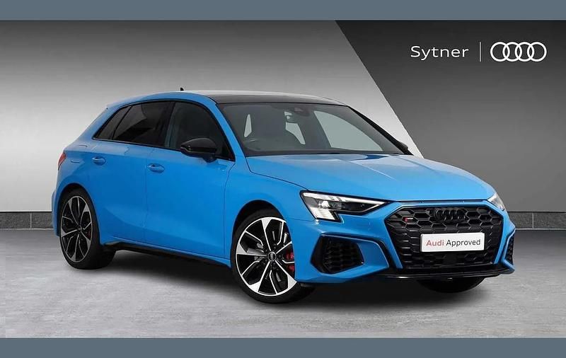Blue Used 2023 Audi S3 Sportback Comfort Hatchback | £39,750 - Image 1/4