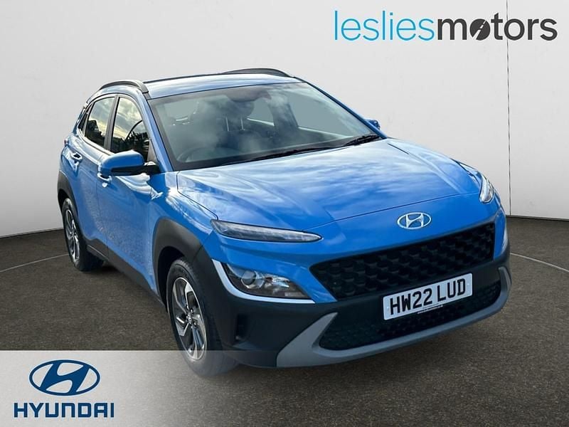 Blue Used 2022 Hyundai Kona SE SUV | £15,499 (Good price) - Image 1/3