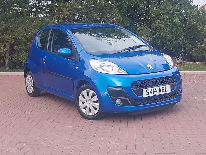 Blue Used 2014 Peugeot 107 Active Hatchback | £3,998 (A bit pricey) - Image 1/4