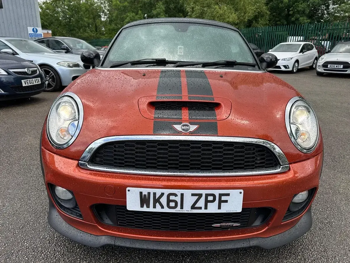 Used Mini John Cooper Works Coupé 2012 Orange Coupe