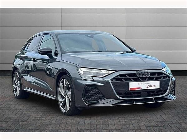 Daytona grey Used 2024 Audi A3 Black Edition Hatchback | £29,550 (Expensive) - Image 1/4