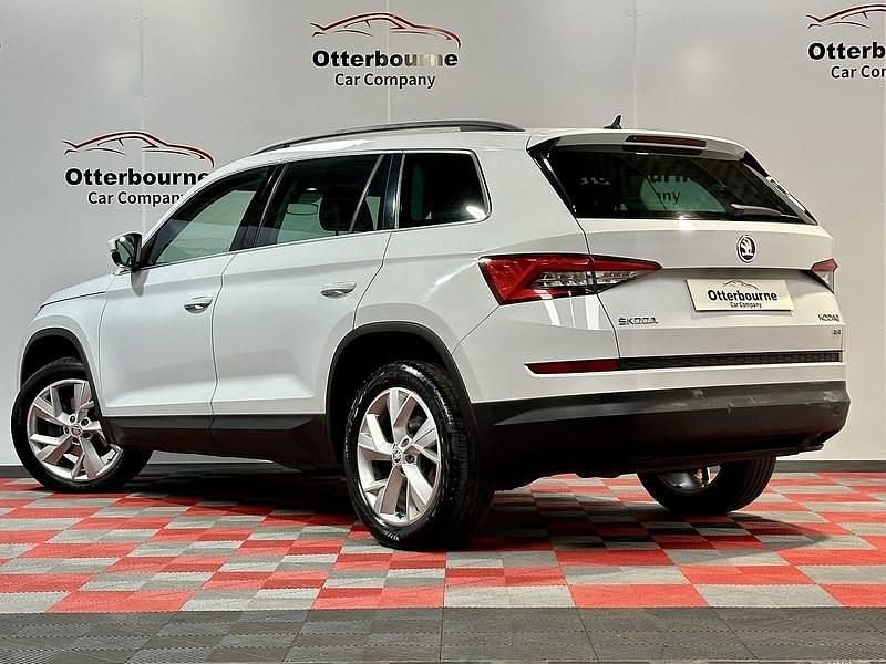 Used Skoda Kodiaq SE L 150 HP (110 kW) 2018 White SUV