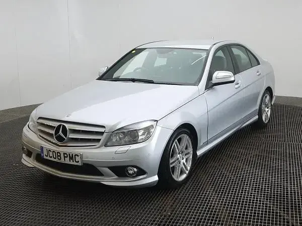 Used Mercedes C220 2008 Silver Sedan