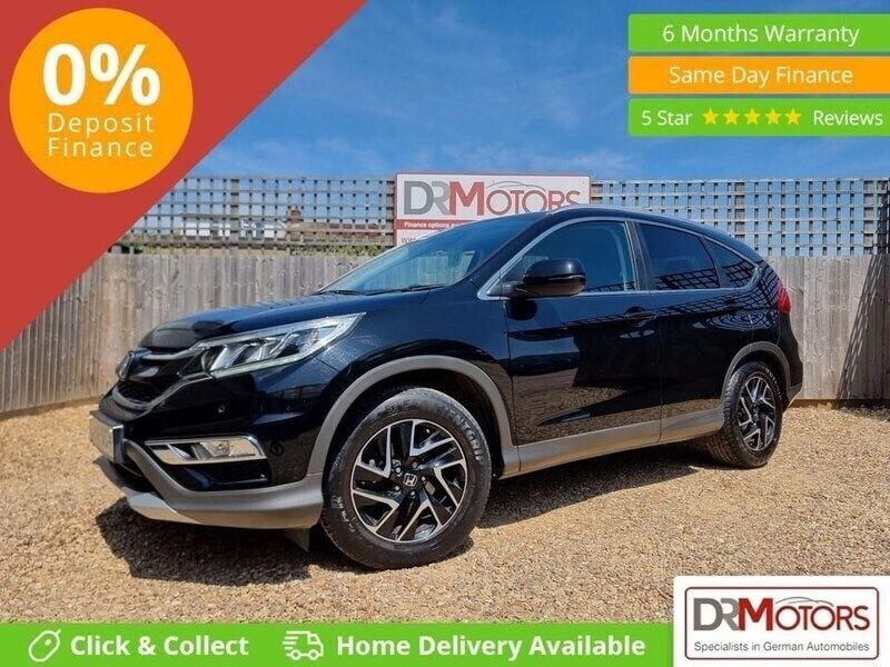 Black Used 2016 Honda CR-V SE Plus SUV | £8,740 (Fair price) - Image 1/4