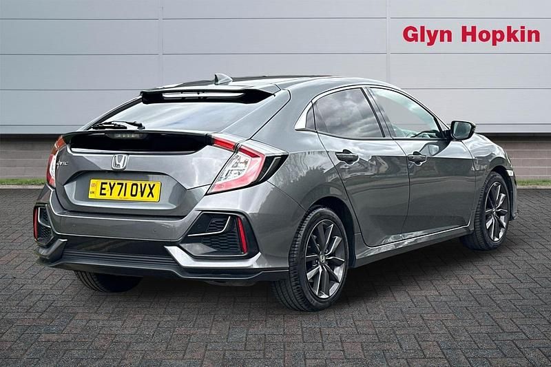 Used Honda Civic SR 126 HP (92 kW) 2021 Grey Hatchback